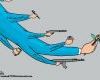 كاريكاتير للفنان رشاد السامعي (فيسبوك)
