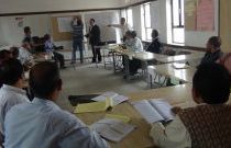 دورة في التخطيط الاستراتيجي لمكتب التربية في إب ومحتجون ينصبون خيمة احتجاجاً على انعدام التصريف الصحي 