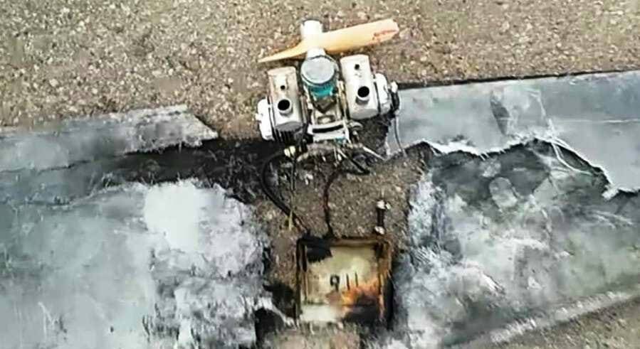 القوات الحكومية تسقط طائرة بدون طيار محملة بمتفجرات في الحديدة