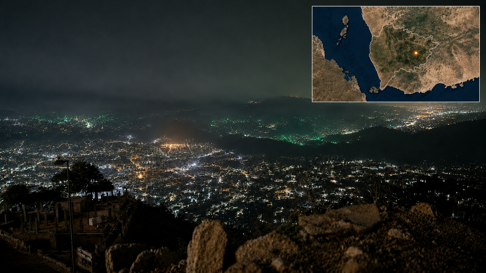 الحوثيون يطلقون صاروخين من مواقع تمركزهم شرق تعز باتجاه البحر الأحمر
