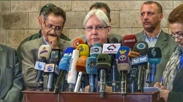 المبعوث الأممي يزور صنعاء مجدداً في محاولة لإيقاف الهجوم على الحديدة