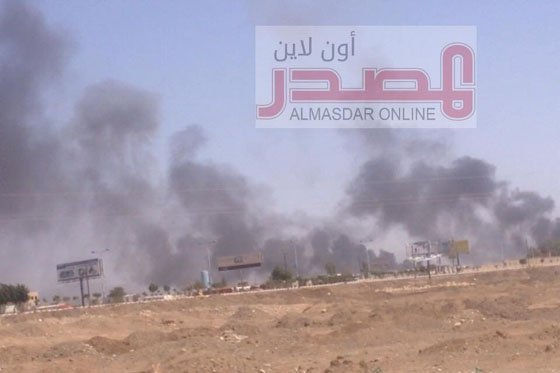 مقاتلات التحالف تشن 5 غارات على قاعدة «الديلمي» الجوية شمال صنعاء