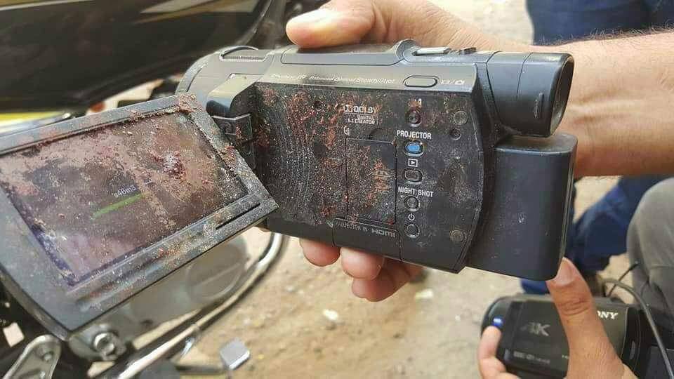 Yemeni Journalists Syndicate holds Houthis responsible for targeting five cameramen in Taiz