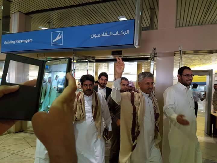 الشيخ حمود المخلافي يصل إلى مدينة الرياض 