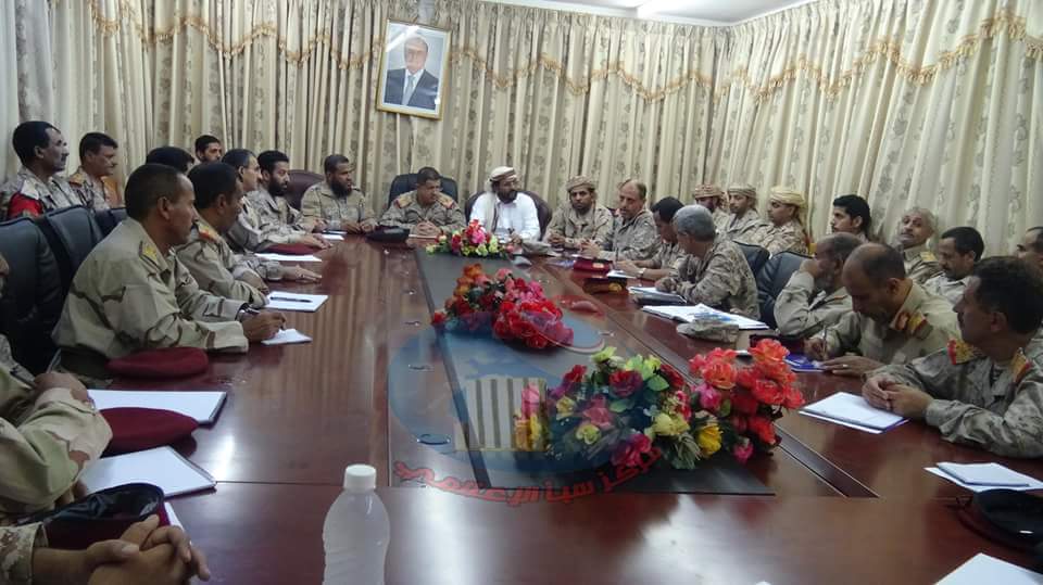 هيئة الأركان العامة للجيش الوطني تعقد لقاءاً تشاورياً بمارب