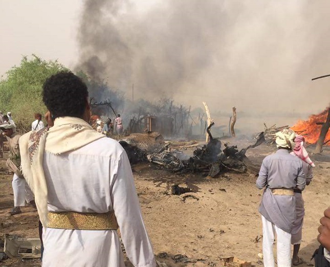 ​طائرة أمريكية بدون طيار تستهدف سيارة كان على متنها 4 أشخاص في مارب
