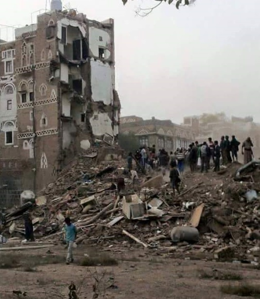 اليونسكو تدين غارة للتحالف استهدفت منازل بصنعاء القديمة