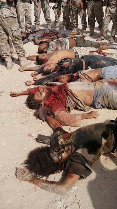 اشتداد المواجهات بين الجيش والقاعدة في حضرموت تسفر عن مقتل جنديين و8 مسلحين (الأسماء وصور)
