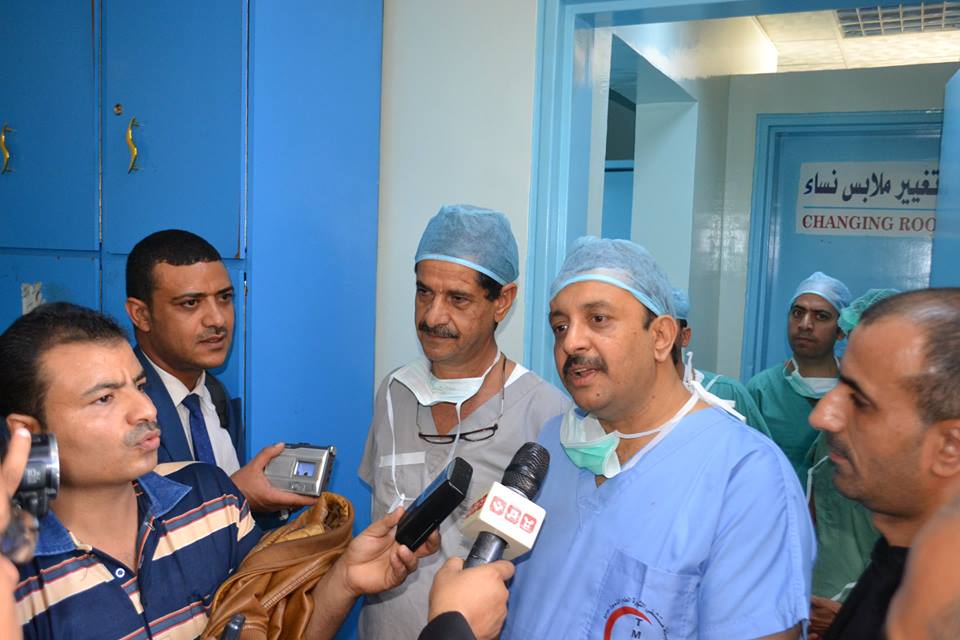 تدشين فعاليات المخيم الطبي الهندي الأول في اليمن بمشاركة جراحين استشاريين
