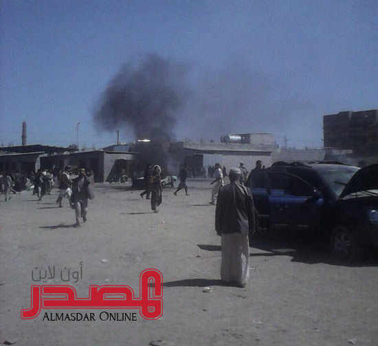 إصابة ثلاثة أشخاص في انفجار عبوة ناسفة استهدفت سيارة لحوثيين جنوبي العاصمة (صورة)