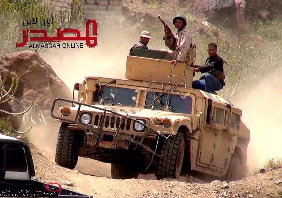 مقتل 5 جنود حكوميين و15 حوثياً بمعارك بين الجانبين في مريس بالضالع