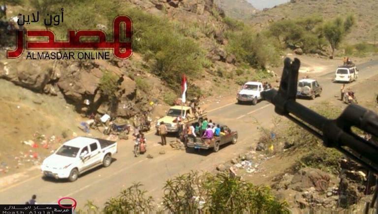 اشتباكات عنيفة في منطقة نجد القرنين في مريس والمقاومة تتقدم باتجاه مواقع الحوثيين