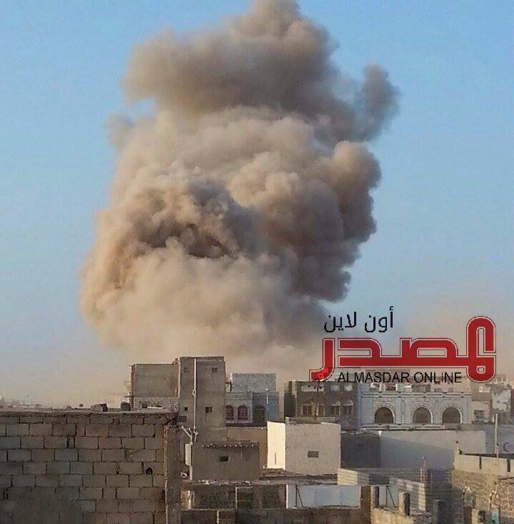 مقاتلات التحالف تكثف من ضرباتها الجوية ضد مواقع الحوثيين وقوات صالح في تعز 