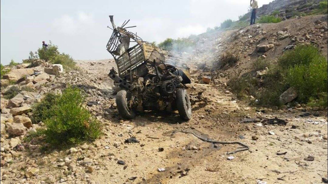 مصدر: مدنيان قُتلا بانفجار لغم أرضي وليس بغارة شنتها طائرة مسيّرة في شبوة (تصحيح)