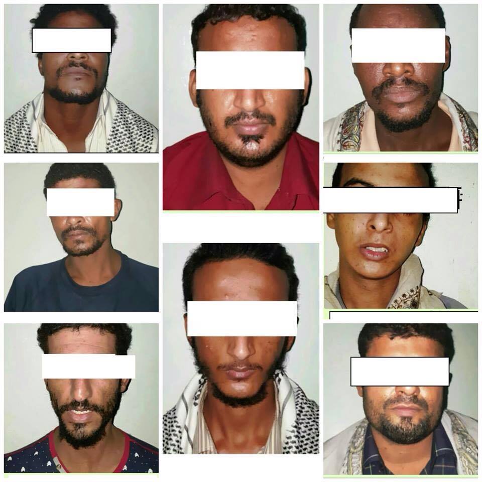 أمن عدن يُلقي القبض على الخلية المسؤولة عن عمليات الاغتيال التي طالت أبرز القادة الأمنيين 