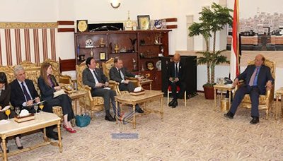هادي يلتقي سفراء الدول الدائمة العضوية بمجلس الأمن بعد يوم من اختتام مؤتمر الحوار