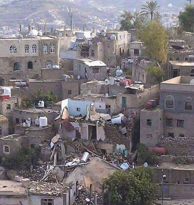 الحوثيون يفجرون منزلاً شرق تعز وتقرير يتحدث عن تدمير 72 منزلاً خلال سبتمبر