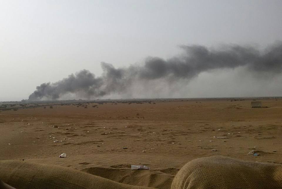 13Houthi casualties by Arab Coalition aerial bombardment in Haradh and Midi