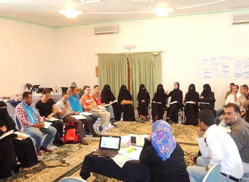 منظمة شركاء اليمن تدشن دورة لتدريب المنظمات الناشئة في اربع محافظات