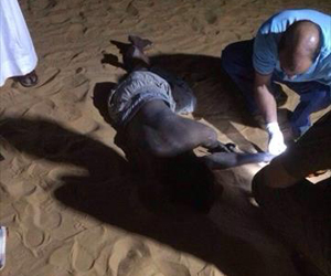 وفاة يمني عطشا بصحراء نجران وفاة يمني عطشا بصحراء نجران