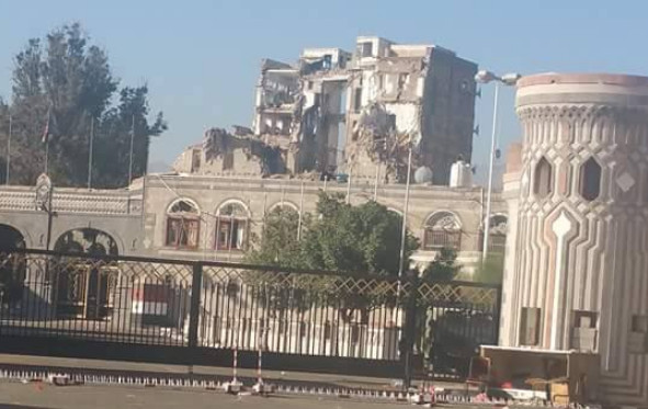 Series of coalition intensive raids on Sana'a Series of coalition intensive raids on Sana'a
