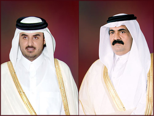 أمير قطر يبلغ العائلة الحاكمة بقراره تسليم السلطة لابنه ويلقي كلمة لشعبه غداً الثلاثاء
