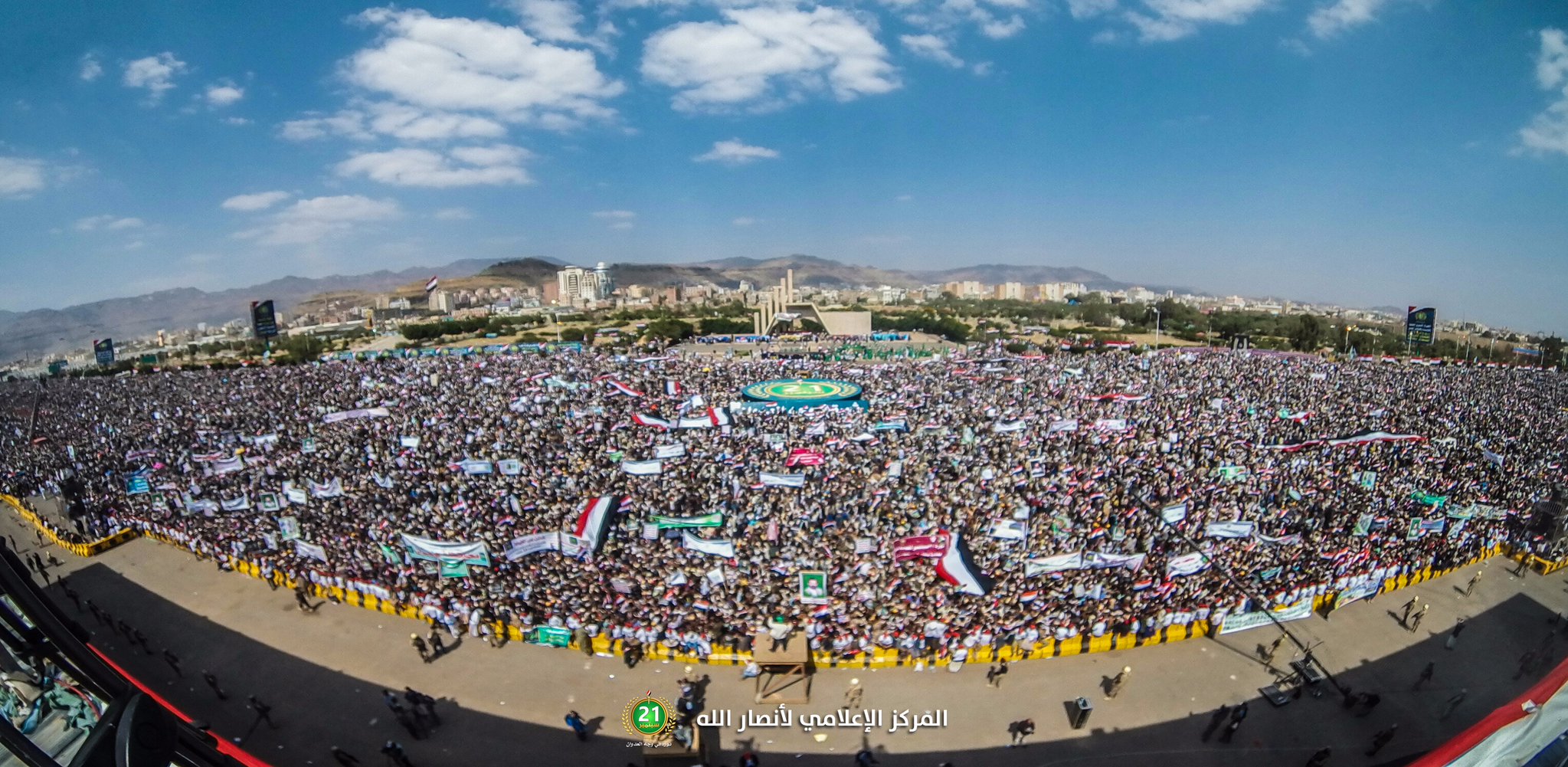 الحوثيون يحتفلون بالذكرى الـ3 لسيطرتهم على صنعاء ويعلنون «ثورة 21 سبتمبر مستمرة»