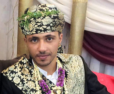 تهانينا للأخ طارق طاهر بمناسبة زفافه الميمون