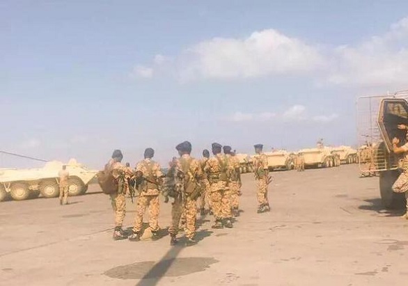  دفعة ثانية من قوات الجيش السوداني تصل عدن