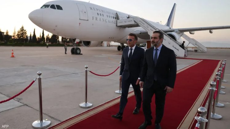 انفجاران قرب مقر إقامة الرئيس الفرنسي في دمشق