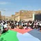 وقفة تضامنية حاشدة مع الشعب الفلسطيني في تريم بحضرموت
