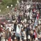 الحوثي يلوح بالقوات الشعبية التي حشدها باسم تحرير فلسطين لمواجهة "قوى العدوان"