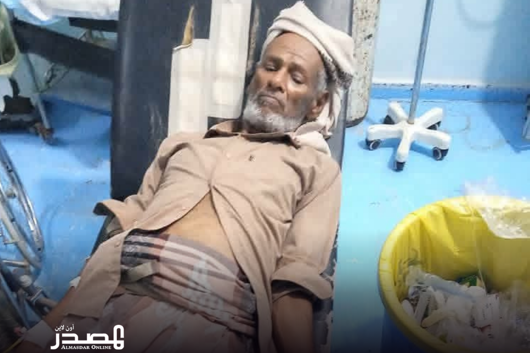 إصابة مسن بقصف طائرة مسيّرة حوثية استهدف منزله في حيس جنوب الحديدة (تعديل) إصابة مسن بقصف طائرة مسيّرة حوثية استهدف منزله في حيس جنوب الحديدة (تعديل)