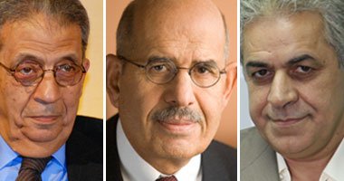 البرادعي وموسى  وحمدين صباحي في النيابة بتهمة الخيانة العظمى 