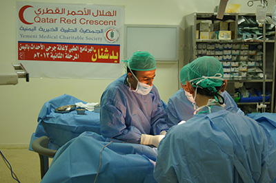 الهلال الأحمر القطري يقول إنه نفذ 230 عملية جراحية لجرحى أحداث 2011