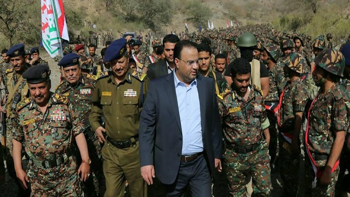 الحوثيون يحتفلون بتخرج دفعة من «الأمن المركزي» لرفد الحرب