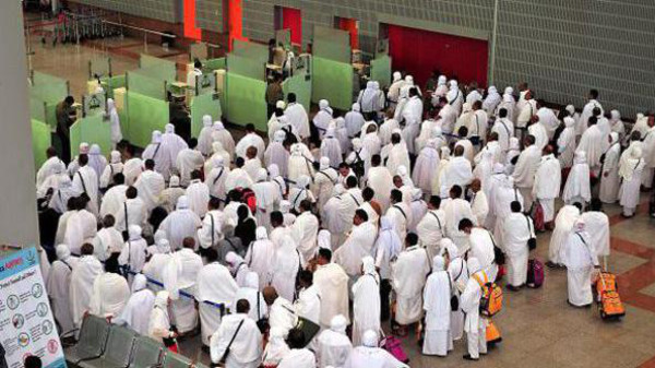 السعودية تستقبل نحو مليون حاج من مختلف بلدان العالم