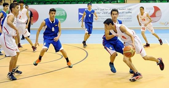 افتتاح البطولة الخليجية المدرسية لكرة السلة بمسقط وفريق الكويت يتغلب على اليمن