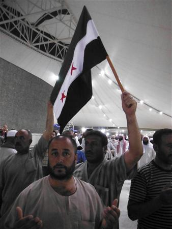 السلطات السعودية تفرق احتجاجا ضد الاسد في مكة 