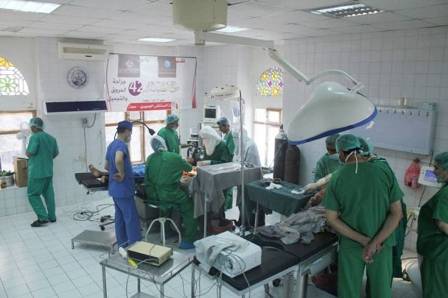 إجراء عمليات جراحية مجانية في حرض وعدن