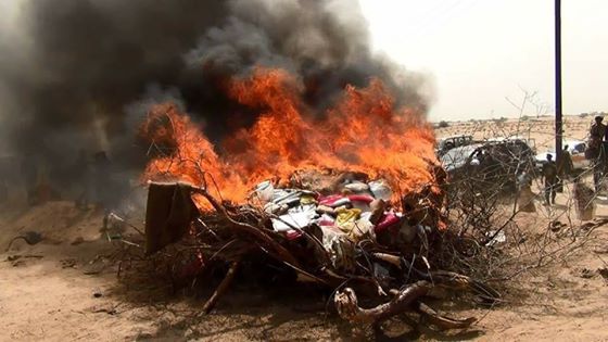 شرطة حرض تتلف 850 كيلو من الحشيش المخدر شرطة حرض تتلف 850 كيلو من الحشيش المخدر