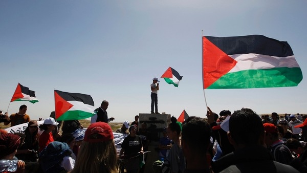 تظاهرات في المدن الفلسطينية بالذكرى الـ37 ليوم الأرض